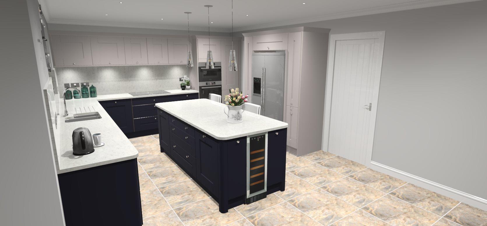 LIVING DINING KITCHEN